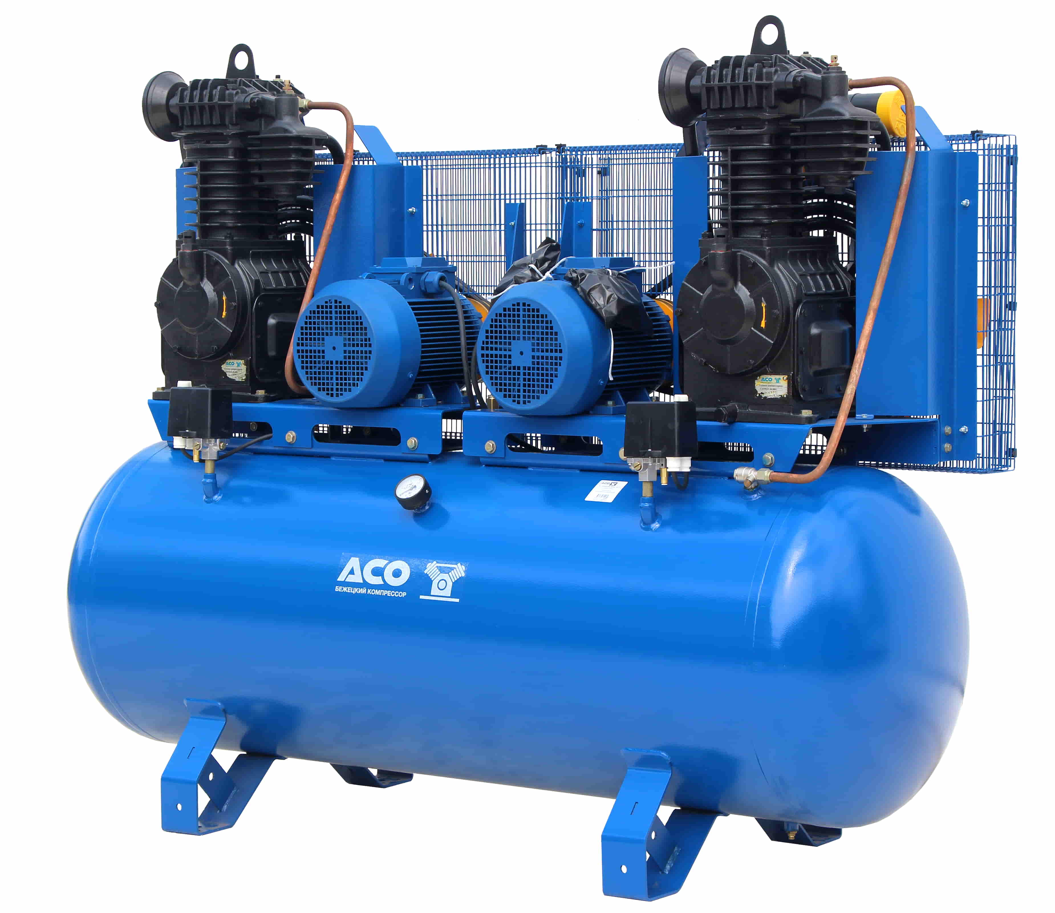 Поршневой компрессор с ременным приводом высокого давления К20М