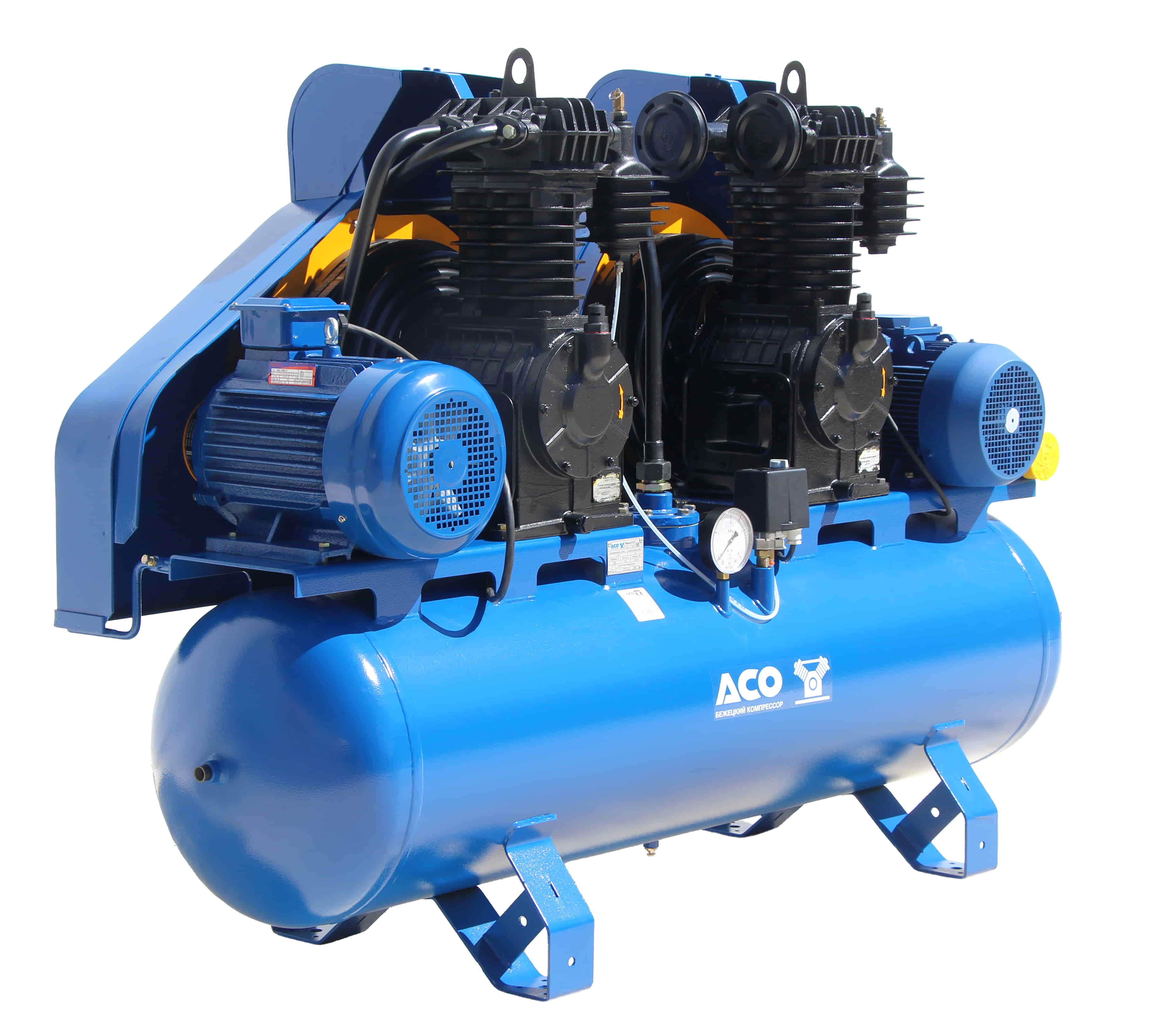 Поршневой компрессор с ременным приводом высокого давления К33