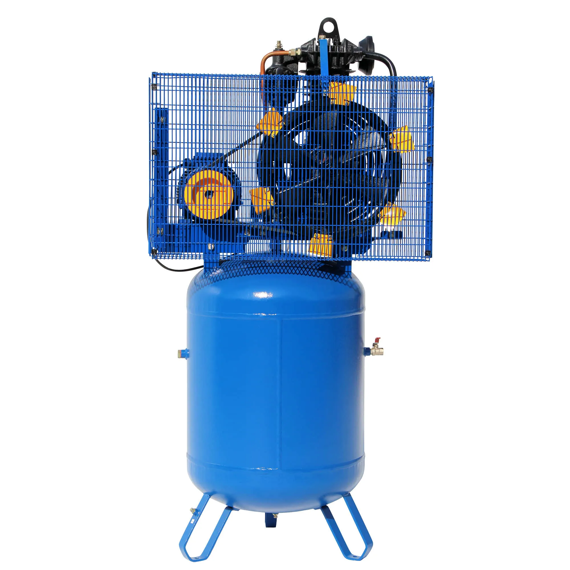 Поршневой компрессор с ременным приводом с вертикальным ресивером КВ15