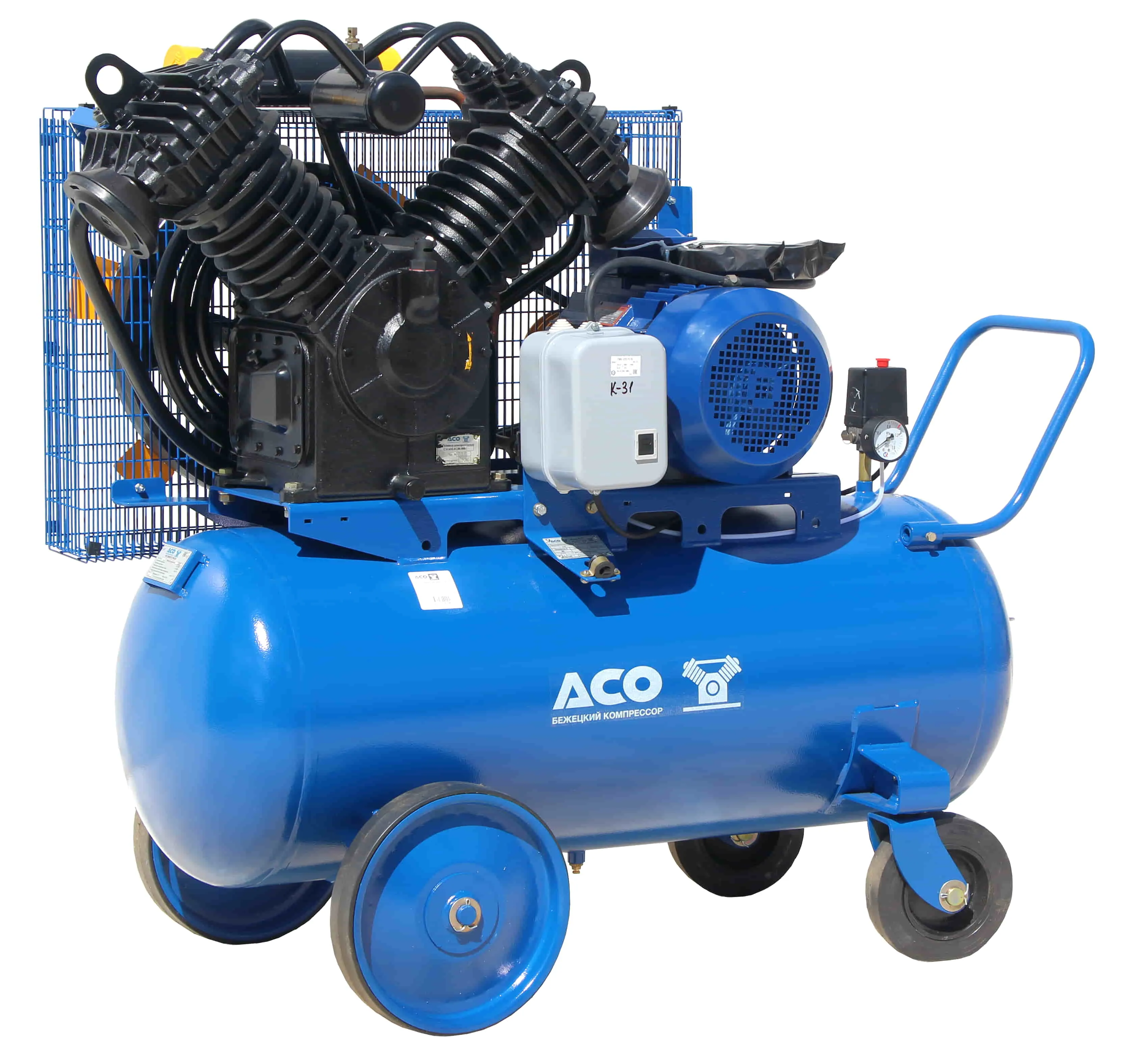 Поршневой компрессор с ременным приводом К31