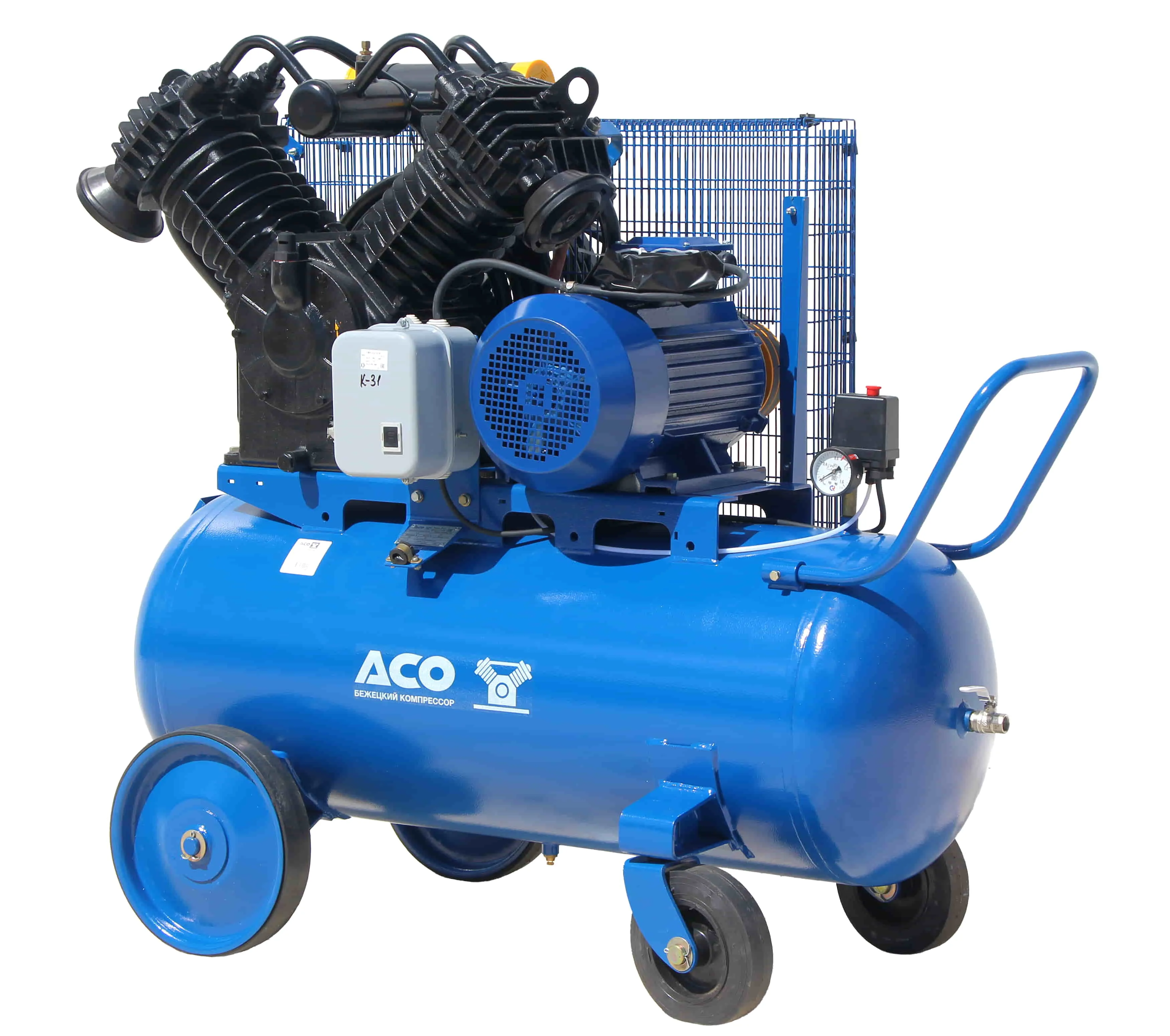 Поршневой компрессор с ременным приводом К31