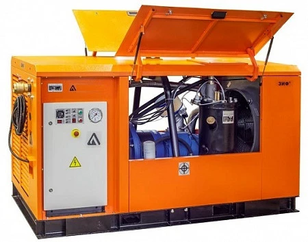 Станция компрессорная электрическая уличная ЗИФ-СВЭ-16,0/0,7 в кожухе