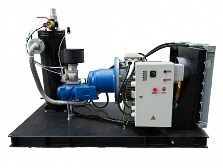 Станция компрессорная электрическая для неотапливаемого цеха нешумозаглушенная ЗИФ-СВЭ-5,2/1,0У без кожуха