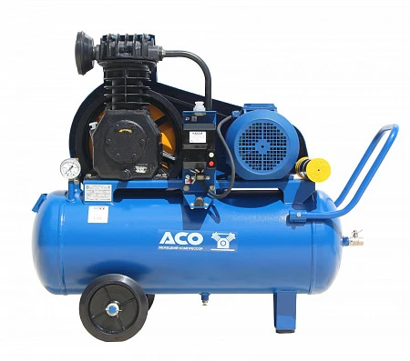 Поршневой компрессор с ременным приводом К24М