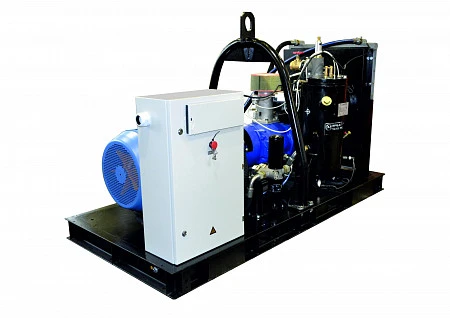 Станция компрессорная электрическая для неотапливаемого цеха нешумозаглушенная ЗИФ-СВЭ-10,6/0,7 без кожуха