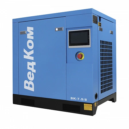 Винтовой компрессор с частотным преобразователем ВК 7,5/8 PM