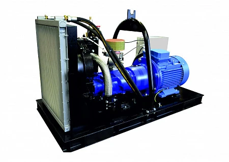 Станция компрессорная электрическая для неотапливаемого цеха нешумозаглушенная ЗИФ-СВЭ-10,6/0,7 без кожуха