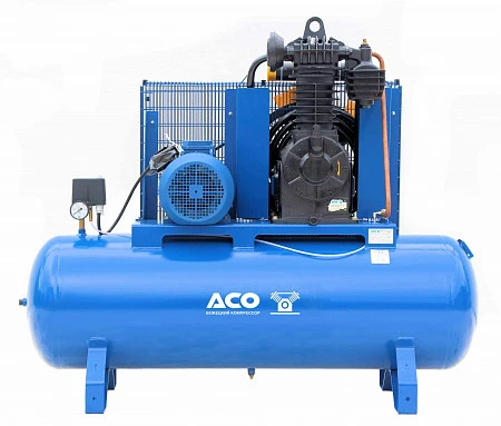 Поршневой компрессор с ременным приводом высокого давления К22М