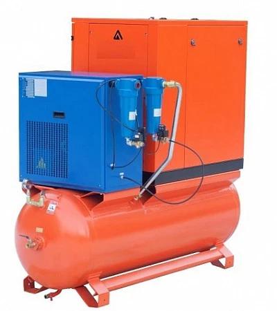 Станция компрессорная на ресивере с осушителем ЗИФ-СВЭ-3,7/0,7 ШМ  ОиР-900