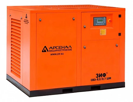 Станция компрессорная электрическая ЗИФ-СВЭ-8,5/1,0 ШМ