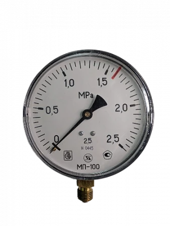Манометр МП 100Р (0...2,5) Мпа 1/4"