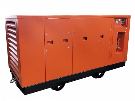 Станция компрессорная электрическая взрывозащищенная шахтная ЗИФ-ШВ 14/0,7 (660; 380 В, на скатах)