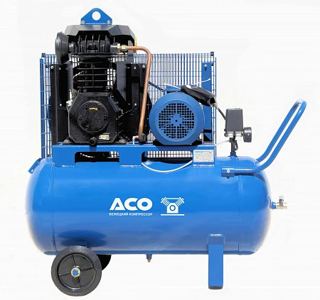 Поршневой компрессор с ременным приводом К25М1